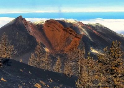 Visita al nuevo Volcán de La Palma